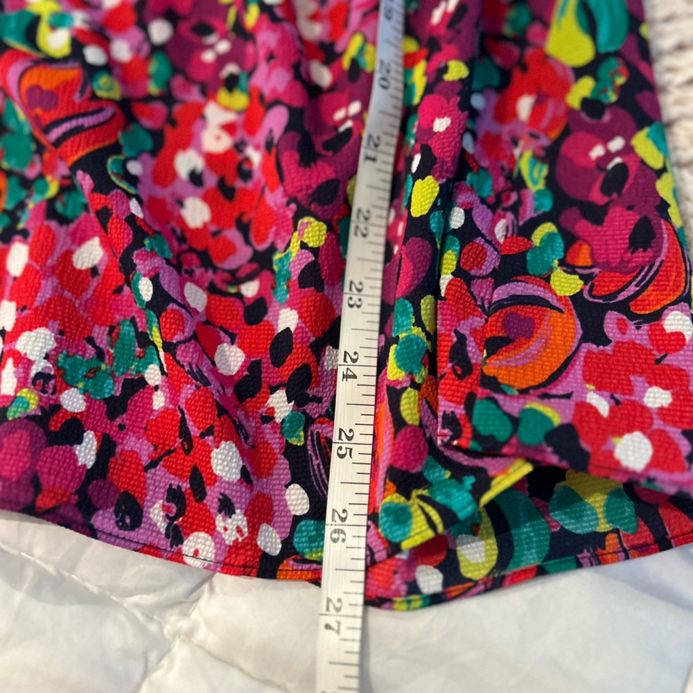Lilly Pulitzer Ruffled Racerback Fushia Tank Top - Picture 9 of 11